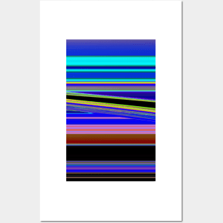 Slanted Stripes Posters and Art